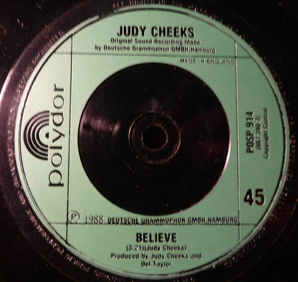 Judy Cheeks : I Still Love You (7", Single, Gre)