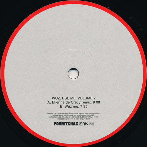 Alex Gopher With Demon Presents WUZ : Use Me (Volume 2) (12")