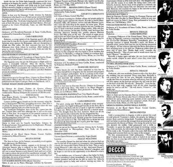 Various : Favourite Opera (Famous Solos, Duets And Choruses) (2xLP, Comp)