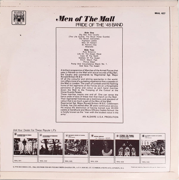 The Pride Of The '48 Band : Men Of The Mall (LP, Mono)