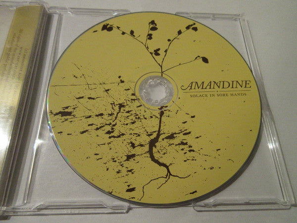 Amandine (2) : Solace In Sore Hands (CD, Album, Promo)