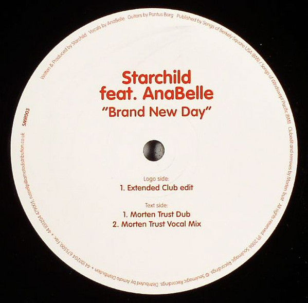 Starchild (8) Feat. AnaBelle : Brand New Day (12")