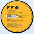 Einmusik / Gebrüder Ton : Dishes (12")