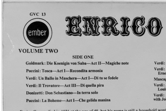 Enrico Caruso : Great Voices Of The Century - Volume Two (LP, Comp)