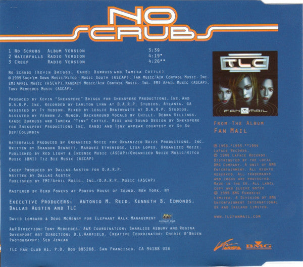 TLC : No Scrubs (CD, Single, CD2)