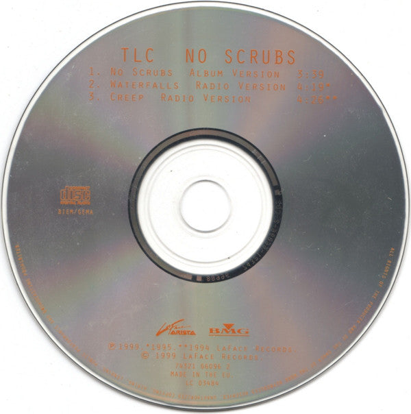 TLC : No Scrubs (CD, Single, CD2)