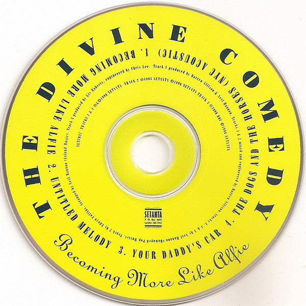 The Divine Comedy : Becoming More Like Alfie (A Casanova Companion No. 2) (CD, Single)