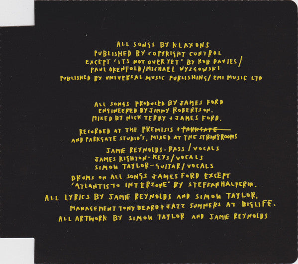 Klaxons : Myths Of The Near Future (CD, Album, S/Edition, Sup)