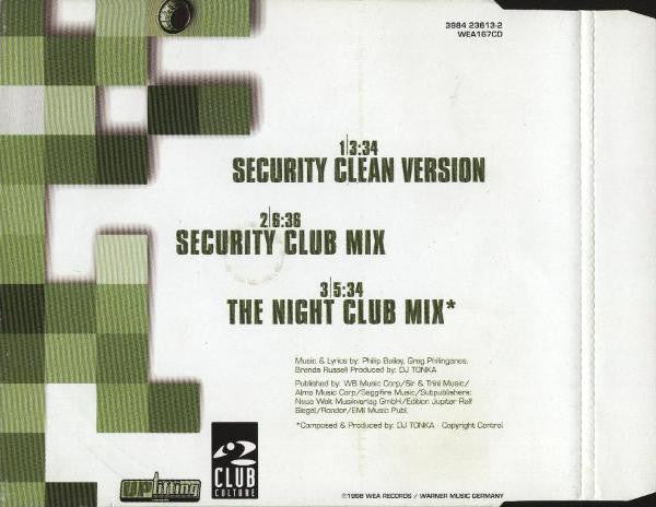 DJ Tonka : Security (CD, Single)
