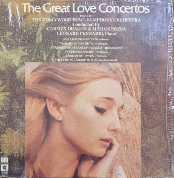 The Hollywood Bowl Symphony Orchestra : The Great Love Concertos (LP, Album, Comp)