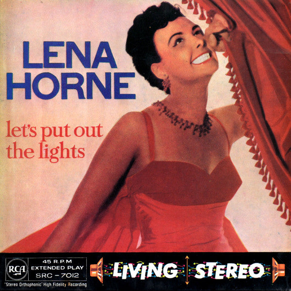 Lena Horne : Let's Put Out The Lights  (7", EP)
