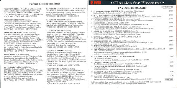 Various : Favourite Mozart (CD, Comp)