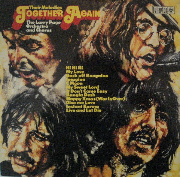 Larry Page Orchestra : Their Melodies Together Again (LP, Album, Gat)
