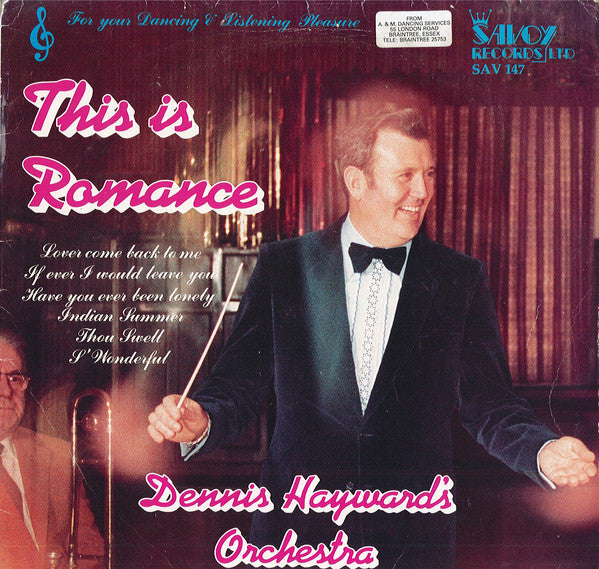 Dennis Hayward Orchestra : This Is Romance (LP)