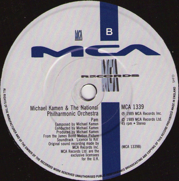 Gladys Knight : Licence To Kill (7", Single, Gol)