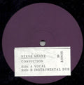 Steve Grant (3) : Conviction (12", Maxi, Promo)