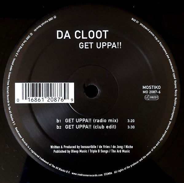 Da Cloot : Get Uppa!! (12")