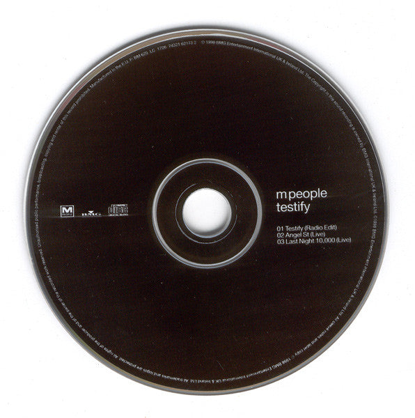 M People : Testify (CD, Single)