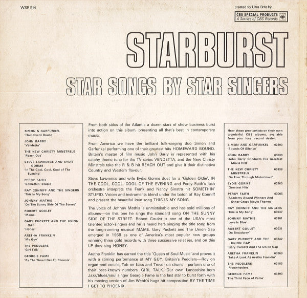 Various : Starburst (LP, Comp)