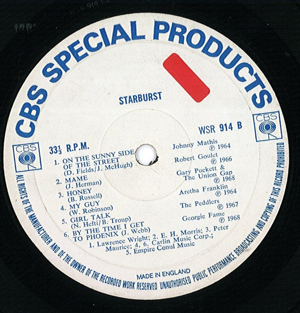Various : Starburst (LP, Comp)