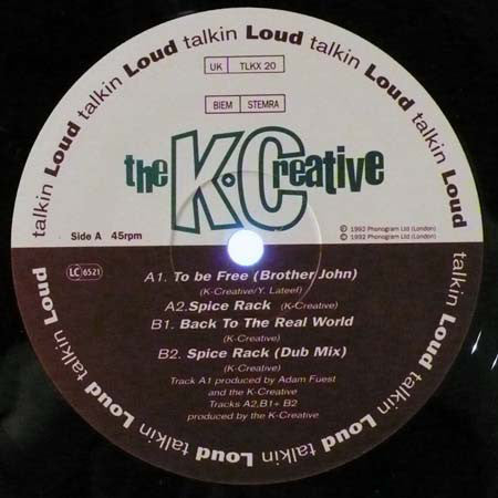 The K-Creative : Serious Flavour EP (12", EP)