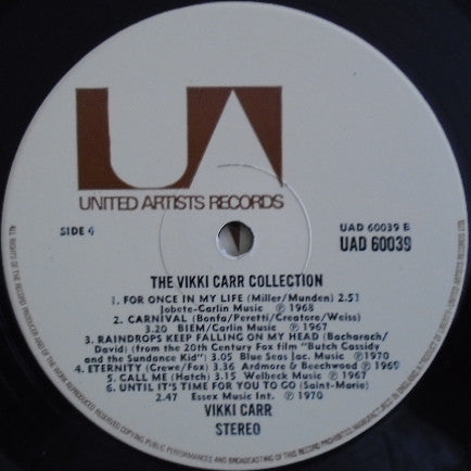 Vikki Carr : The Vikki Carr Collection (2xLP, Album, Comp)