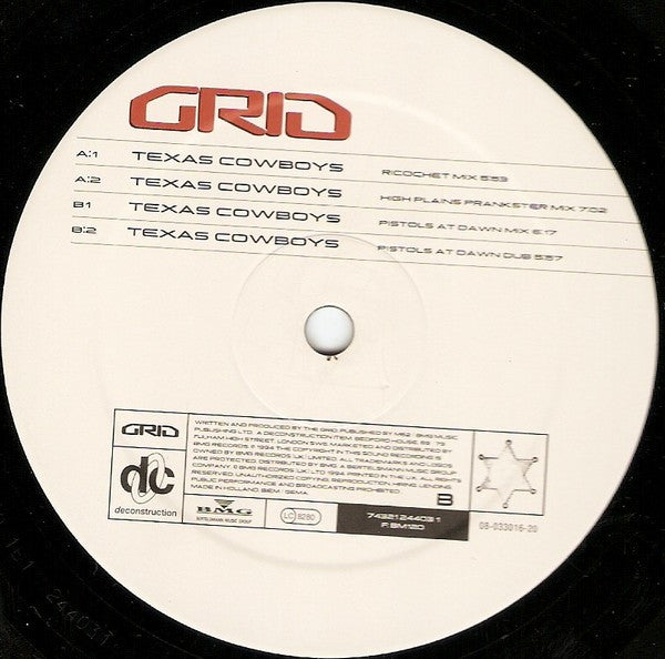The Grid : Texas Cowboys (12")