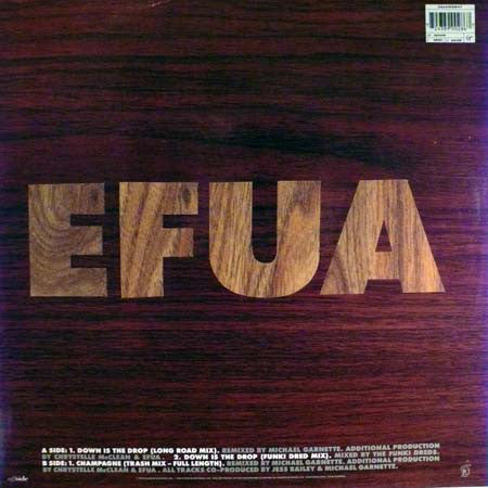 EFUA : Down Is The Drop (12", Single)
