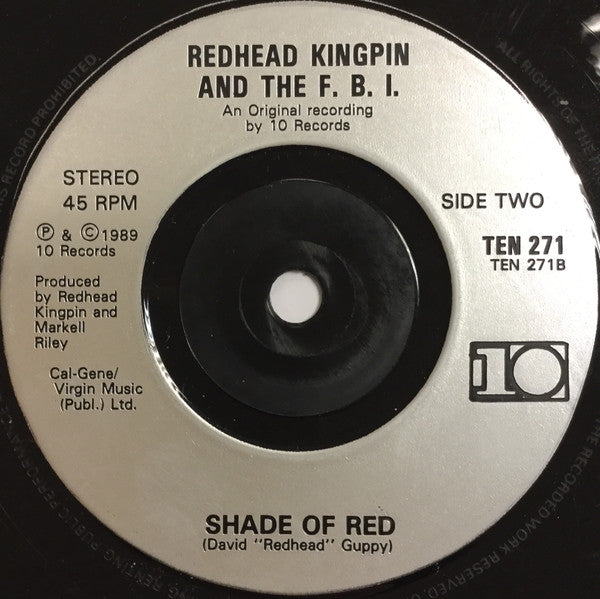 Redhead Kingpin And The FBI : Do The Right Thing (7", Single, Sil)