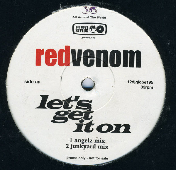 Big Boss Stylus Presents Red Venom : Let's Get It On (12", Promo)