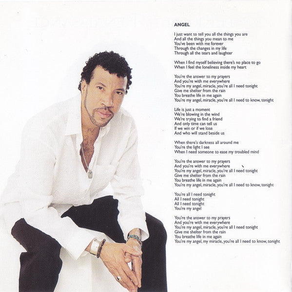Lionel Richie : Renaissance (CD, Album)
