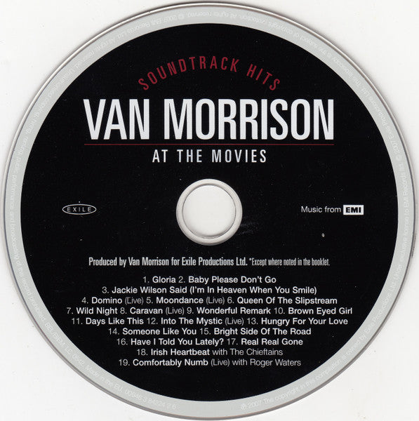 Van Morrison : At The Movies - Soundtrack Hits (CD, Comp)