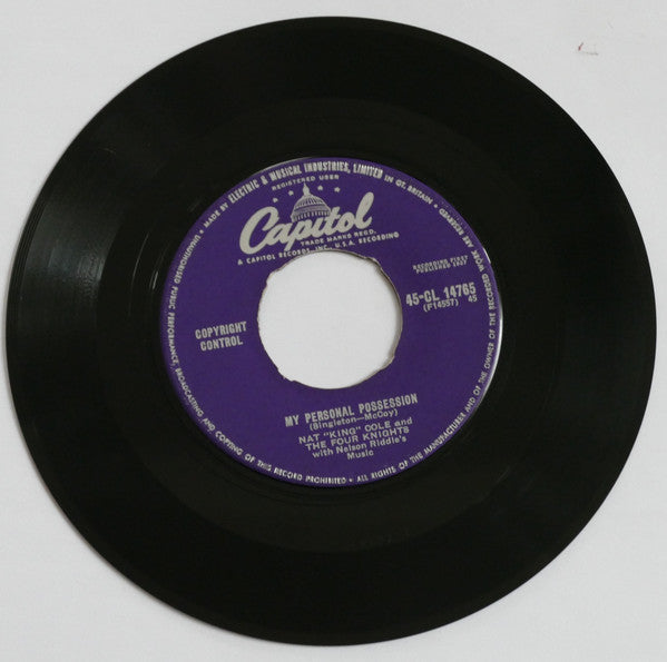 Nat King Cole : Send For Me (7")