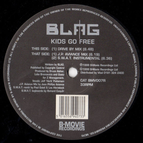 Blag : Kids Go Free (12")