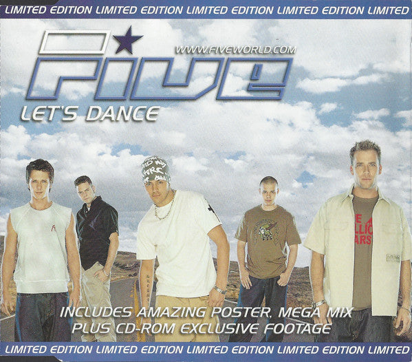 Five : Let's Dance (CD, Single, Enh, Ltd)