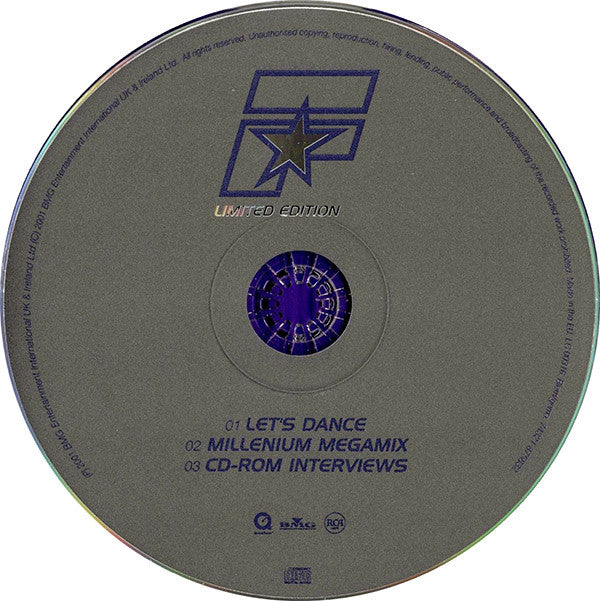 Five : Let's Dance (CD, Single, Enh, Ltd)