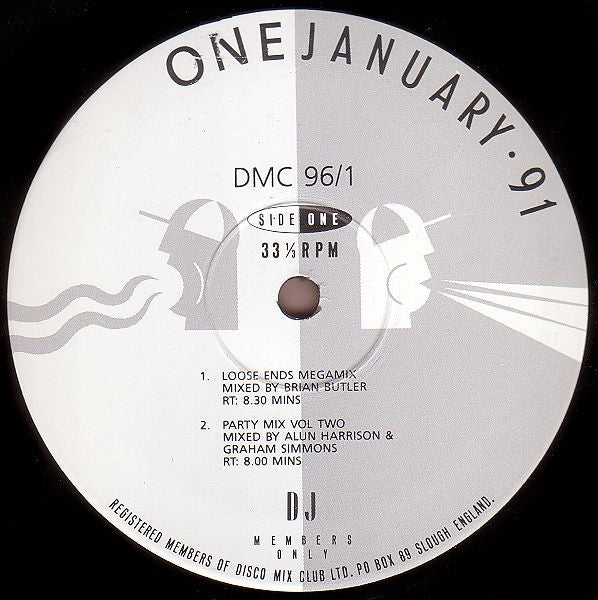 Various : January 91 - One (12", Comp, P/Mixed)