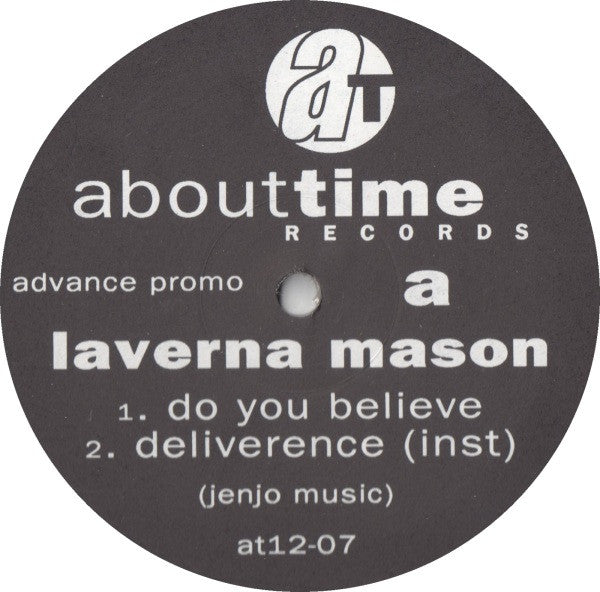 Laverna Mason : The Reach Out EP (12", Advance, EP, Promo)