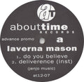 Laverna Mason : The Reach Out EP (12", Advance, EP, Promo)