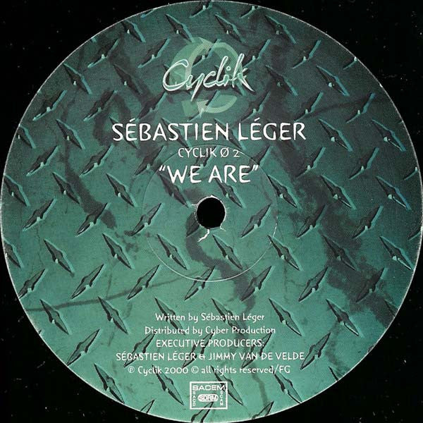 Sébastien Léger : We Are (12", S/Sided)