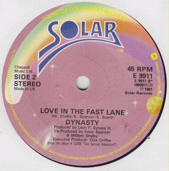 Dynasty : Does That Ring A Bell (7", Single)