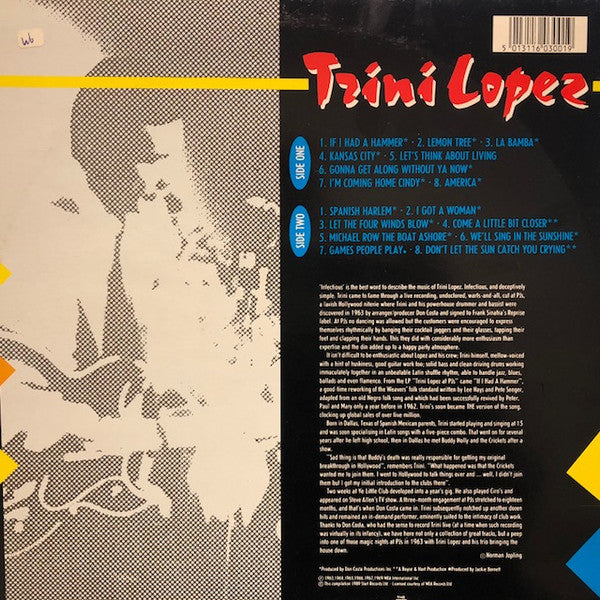 Trini Lopez : Infectious (LP, Comp)