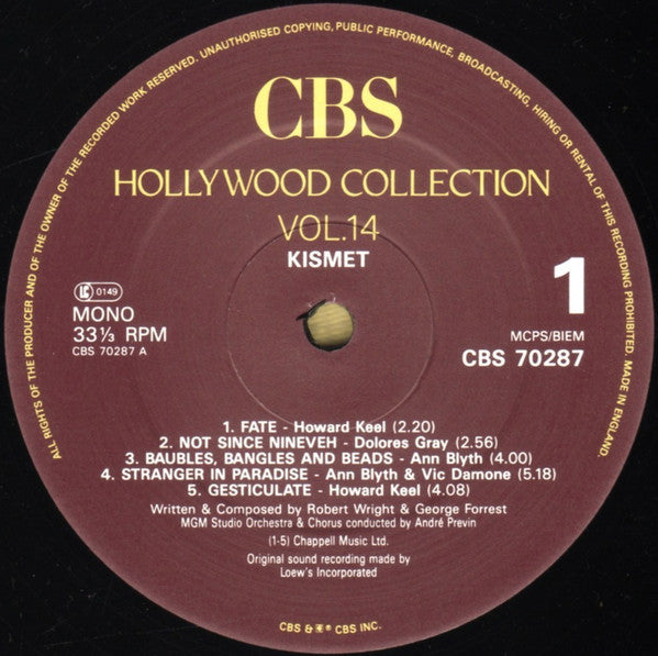 Various : Kismet (LP)