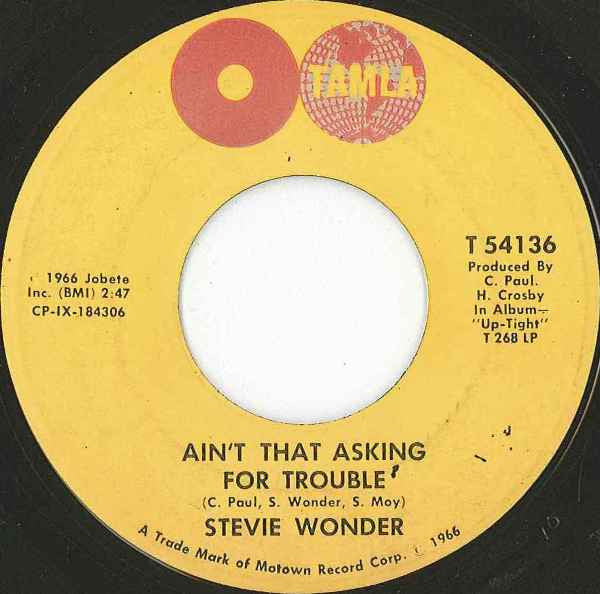 Stevie Wonder : Blowin' In The Wind (7", Single)
