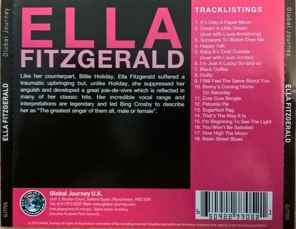 Ella Fitzgerald : Ella Fitzgerald (CD, Comp)