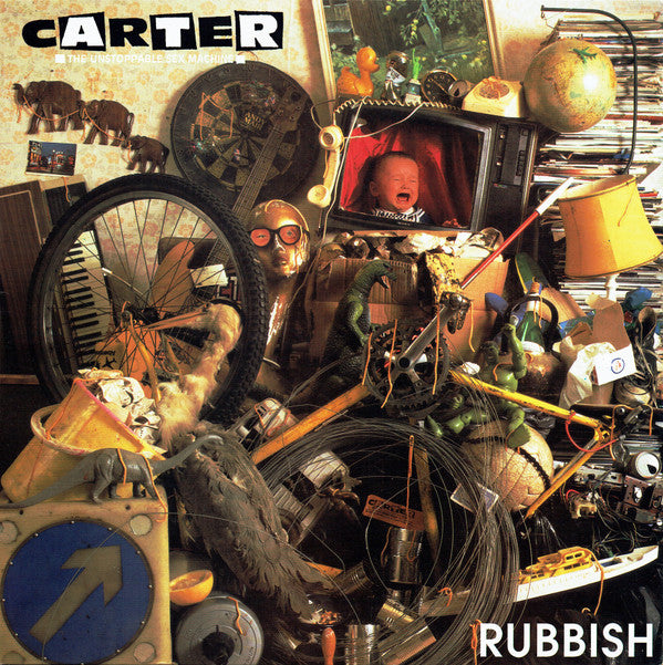 Carter The Unstoppable Sex Machine : Rubbish (12", Single)