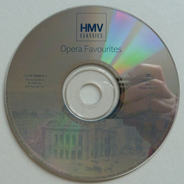 Various : HMV Classics Opera Favourites (CD, Comp)