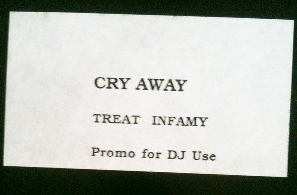 Unknown Artist vs. De'Lacy / Rest Assured : Cry Away / Treat Infamy (12", S/Sided, Unofficial, W/Lbl)