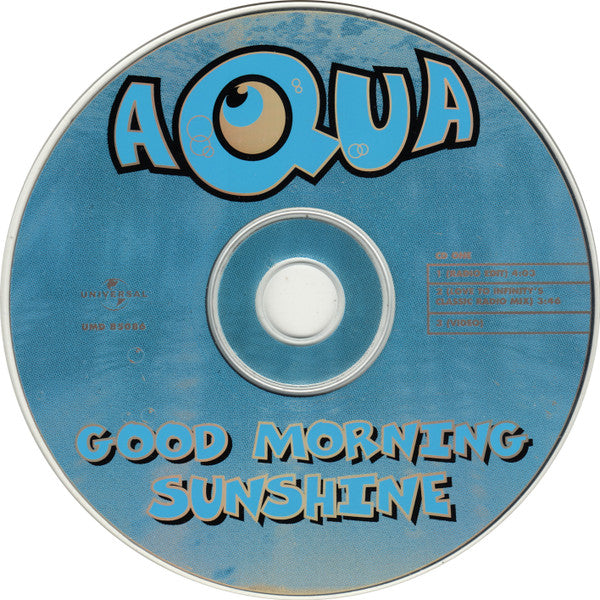 Aqua : Good Morning Sunshine (CD, Single, Enh, CD1)