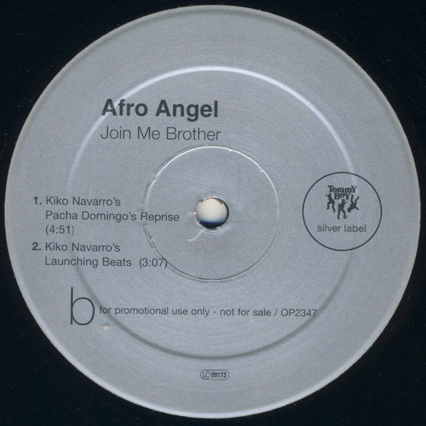 Afro Angel : Join Me Brother (2x12", Promo)